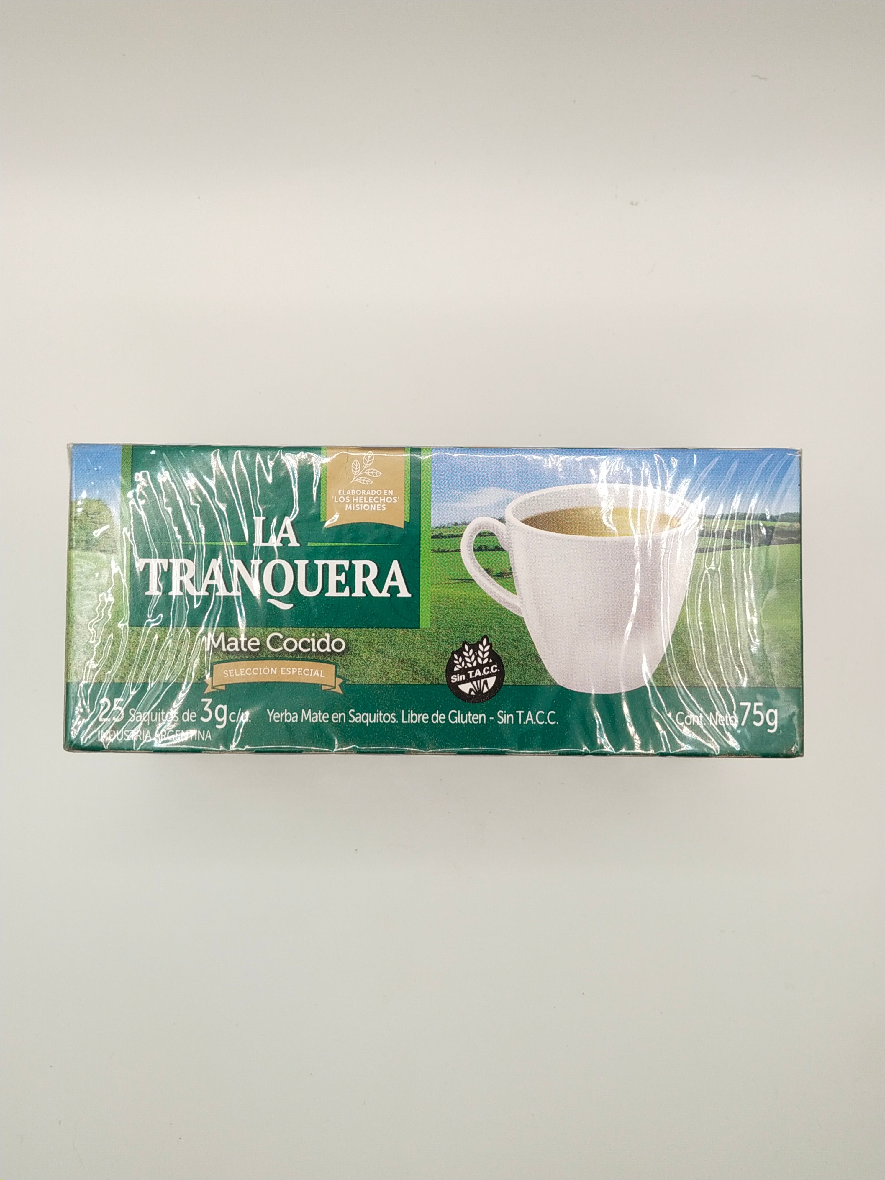 La Tranquera Mate Cocido - Instant Brew Mate in Tea Bags (25 Tea Bags)