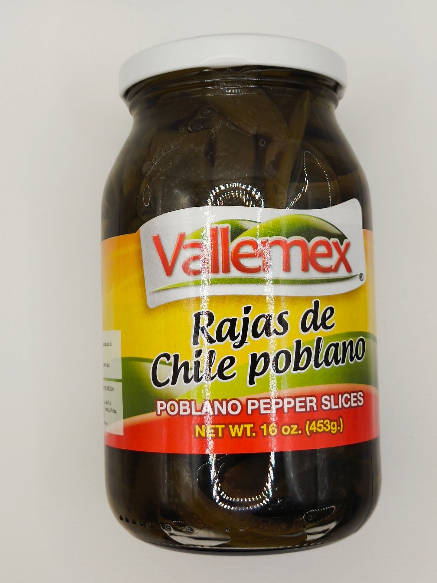 Vallemex - Poblano Pepper Slices