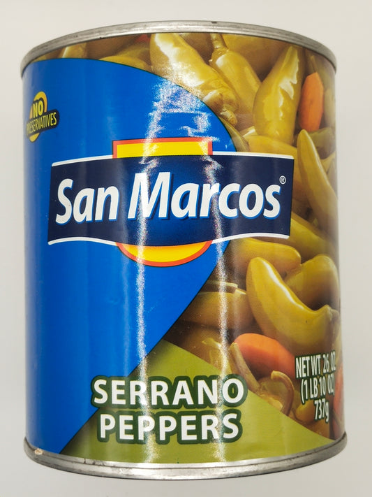 San Marcos - Serrano Peppers