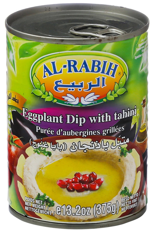 Al-Rabih - Eggplant Dip with Tahini (Baba Ganoush)